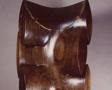 Memory of Butterfly, 1987, walnut, 43 1/2 x 19 x 10"