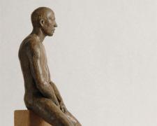 Personaje IV, 2007, bronze, 17 1/2 x 8 1/2 x 8", ed. 1/8