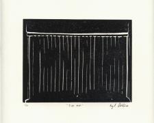 "3AM", 2018, relief print on paper, s.s. 9 x 9" / f.s. 10 x 10", ed. of 10