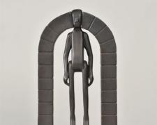 Keystone Man, 1991, bronze, 10 x 6 3/8 x 2 3/4", ed. 2/10