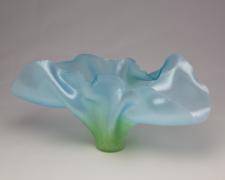 "Seadream", 2025, filet-de-verre (glass threads), 9 3/4 x 20 x 8 1/2"