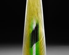 Sun Twist, 2011, cast and cut glass, 20 x 6 1/2 x 2 1/2"