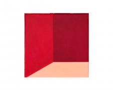 Gail Peter Borden, "untitled", 2020, acrylic and resin on panel, 12 x 12"