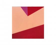 Gail Peter Borden, "untitled", 2020, acrylic and resin on panel, 12 x 12"