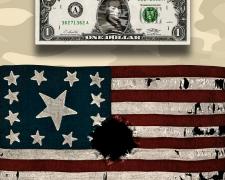 "Benedict Arnold, from Political Currency Series", 2026, pigment print on Hahnemuhle German etching paper, 22 3/4 x 20", ed. 1 of 3