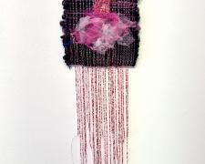 Candy Ballerina II, 2026, textile weaving, 34 x 9"