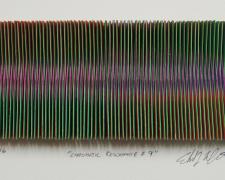 Chromatic Resonance #9, 2016, paper, i.s. 2 1/2 x 5 1/2 x 1/2" / f.s. 12 x 15 x 1 1/2"