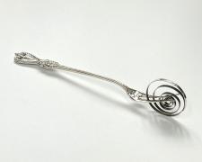 "Fidget Fork", 2025, sterling, 6 1/4 x 1 1/2 x 7/8"