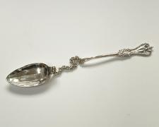 "Soft-Serve", 2026, sterling, 7 x 1 x 1/2"