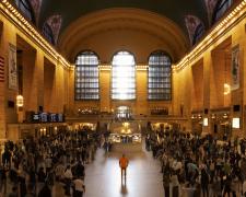 "Grand Central Station, from An American Dreams Series", 2022, pigment print, 26 3/4 x 40", ed. 1 of 5