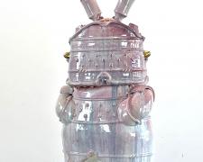 "Guardian 11", 2025, ceramics, 37 x 17"