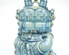 "Guardian 14", 2025, ceramics, 21 x 12"