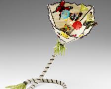 Heather Logan, "Butterfly Goblet", beadwork, 7 1/2 x 3 x 3"