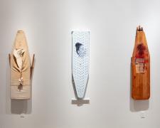 Installation View of Ann Johnson's "Ironic"
