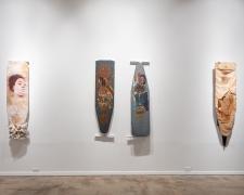 Installation View of Ann Johnson's "Ironic"