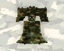 "Liberty Bell, from A House Divided", 2026, pigment print, 20 x 20, ed. 1 of 3