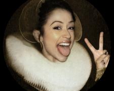 Portrait of Liza Koshy, 2019, pigment print on Hahnemuhle photo rag, 20 x 20", ed. of 10