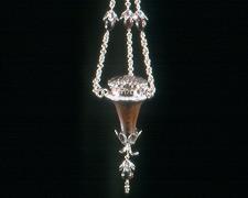 "Lure Object Series, Sensor", 2003, sterling silver, ebony, acrylic, 15 x 3 x 3"
