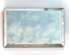 Masumi Kataoka, "Untitled" (10), 2023, mirror: mirror, brass, sterling silver, paper, 9 x 6 1/2 x 1/2"