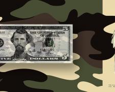 "Nathan Bedford Forrest, from Political Currency Series", 2026, pigment print on Hahnemuhle German etching paper, 17 1/2 x 36", ed. 1 of 3