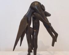 "Fallen Angel", 1987, bronze, 8 1/2 x 5 x 6 1/2", AP edition of 10