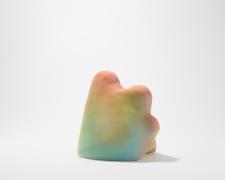 "Dream Pet", 2023, glazed ceramic, 8 x 7 x 6" (view 1)