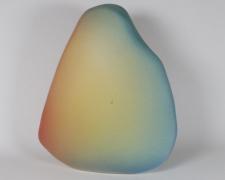 "Meditation Body", 2025, ceramic, glaze, 7 x 6 x 3 1/2" (view 1)