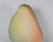 "Meditation Body", 2025, ceramic, glaze, 7 x 6 x 3 1/2" (view 3)