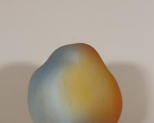 "Sunshower Cloud" (view 5), 2026, ceramic, glaze, 7 x 9 x 5"