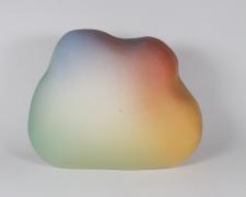 "Thunder Cloud", 2025, ceramic, glaze, 6 x 7 x 4" (view 1)