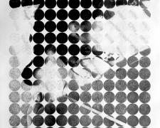 目に入れても痛くない_Apple of my eye (The other cat) "目に入れても痛くない_Apple of my eye (The other cat)", 2020, graphite on paper, 69 x 41 1/2"