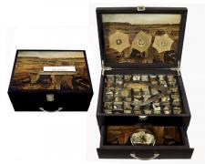 Plates, 2013, assemblage, 8 1/2 x 11 x 5"