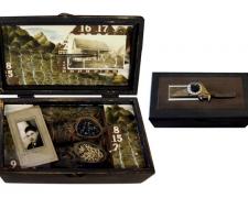 Relic from the Dead Mountains, 2013, assemblage, 10 1/2 x 6 x 4 1/2"