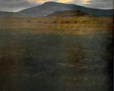 "Dusk, South County", 2005, oil on canvas, 30 x 30"