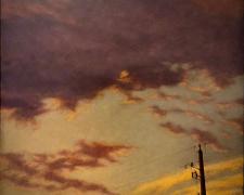 "Evening Overhang", 2007, oil on canvas, 36 x 36"
