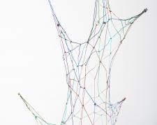 "From", 2025, wire, 30 x 17 x 17"