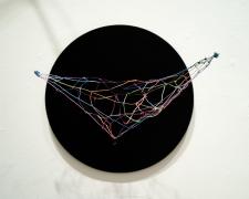 "Pulp", 2025, wire, 12 x 13 x 9"
