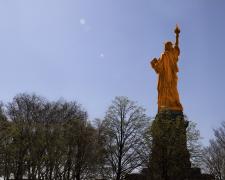 "Statue of Liberty, from An American Dreams Series", 2022, pigment print, 10 5/8 x 16", ed. 1 of 5