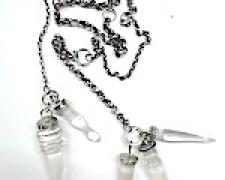 Sandie Zilker, "Lariat", 2025, sterling, acrylic