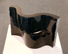 The Galaxy, 1993, Indian black granite, 8 1/2 x 12 x 4"