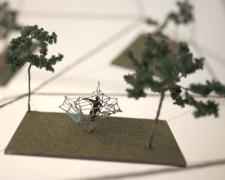 "Souls of Black Folks" (Detail of Green Space | View 5), 2022, mixed media installation | Green Spaces: 5 x 3" each (variable heights)