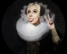 Portrait of Tana Mongeau, 2019, pigment print on Hahnemuhle photo rag, 20 x 20", ed. of 10