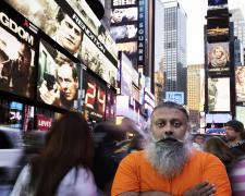 "Times Square, from An American Dreams Series", 2022, pigment print, 16 x 24", ed. 1 of 5