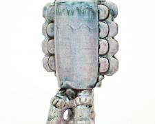 "Vase (III)", 2025, ceramics, 10 x 6"