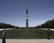 "Washington Monument, from A House Divided Series", 2026, pigment print, 24 x 36", ed. 1 of 3