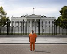 "White House, from An American Dreams Series", 2022, pigment print, 27 x 40", ed. 1 of 5