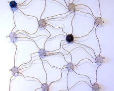 Untitled, 2005, floor cast, 54 x 40 x 5"