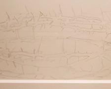 Agnus Dei: Van Eyck Floor, (Detail 4), 2001, graphite, i.s. 36 x 32”/f.s. 47 1/2 x 43 1/2" (Secondary Market)