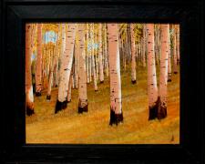 Peace, 2008, acrylic on gessoed masonite, f.s. 21 3/4 x 25 3/4" / i.s. 16 x 20"