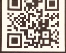 Ben Woitena, "Portal", 2021, box with QR code; scan code which will take you to Ben Woitena’s website. Select “Portfolio” and 3 sculptures will be available for purchase, 6 x 12 x 8"